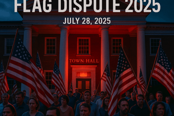 Belvidere NJ Flag Dispute 2025: Councilman Accused of Doxxing Residents