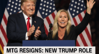 Trump Cheers as Marjorie Taylor Greene Resigns for Bold New Role