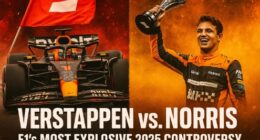 Verstappen vs. Norris: F1’s Most Explosive 2025 Controversy.